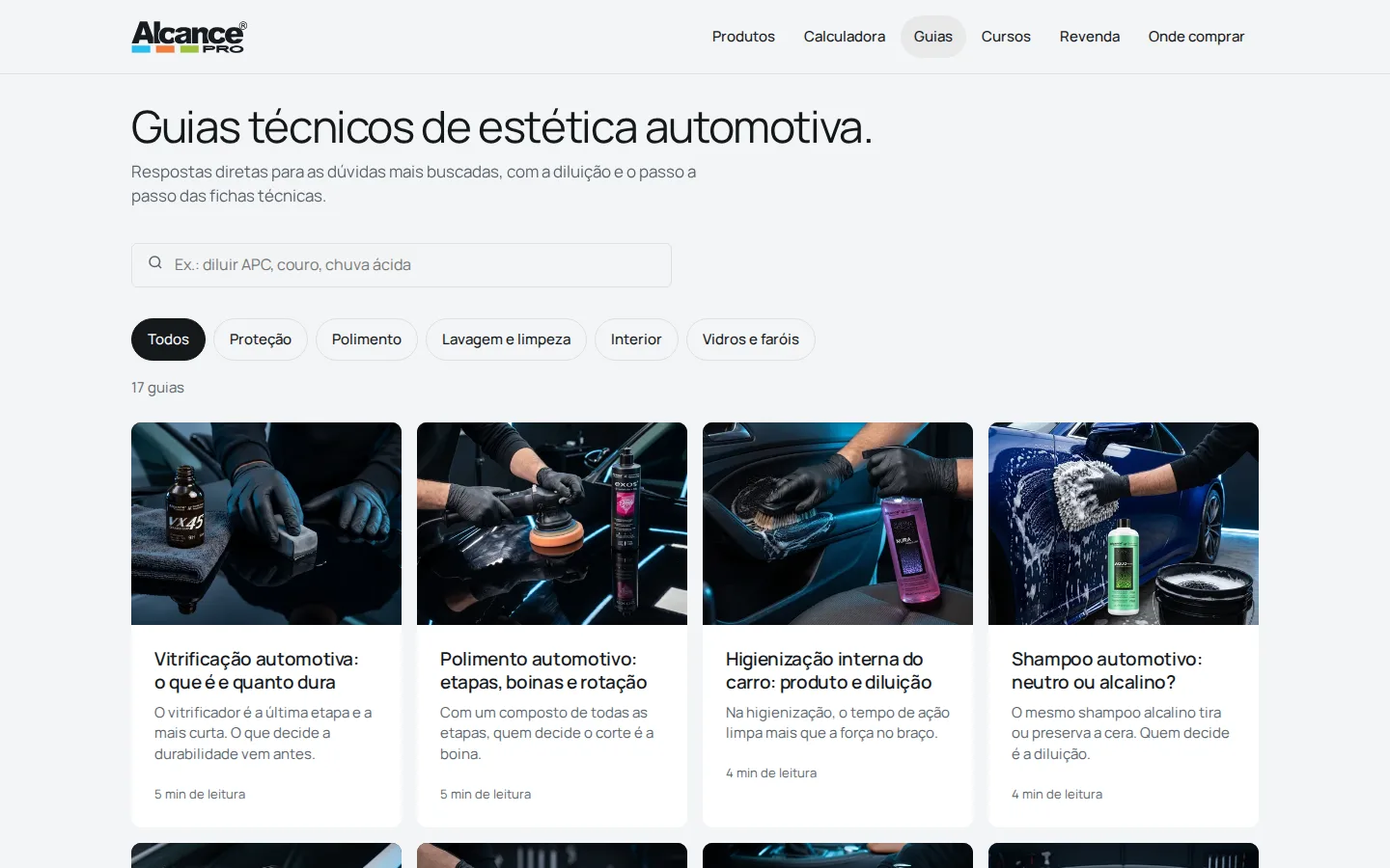 Guias técnicos